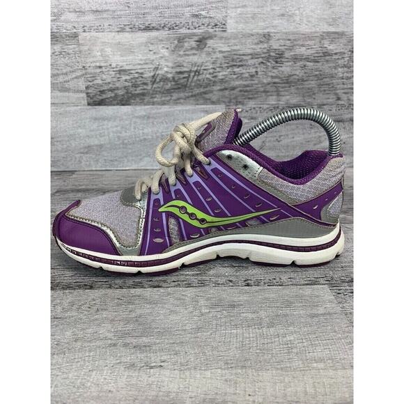 Saucony Grid Flex Womens Running Shoes Purple Size 4.5M - Picture 5 of 8